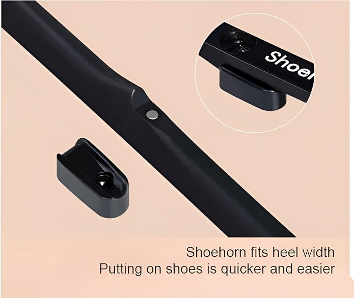 Elegant 25-Inch Wall-Mounted Shoehorn – Sleek Long with Hidden Wall Mount – Stylish and Practical Shoe