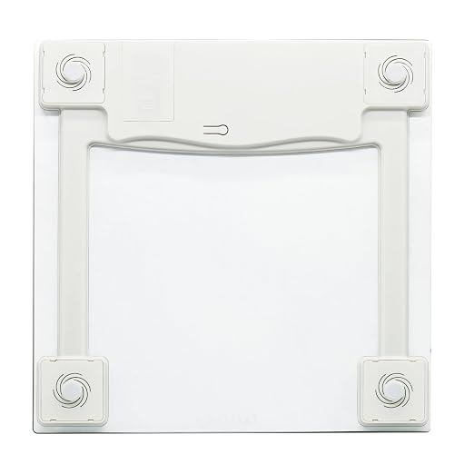 Taylor Digital Bathroom Scale for Body Weight, Glass Platform with Marble Design, 400 lb Capacity, Large Easy-Read Display, Precise Weight Tracking