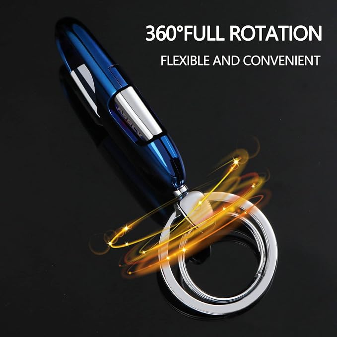 Car Keys Keychain, Heavy Duty Keychains,Car Key Fob Accessory For Men and Women,With Elegant Metal Box