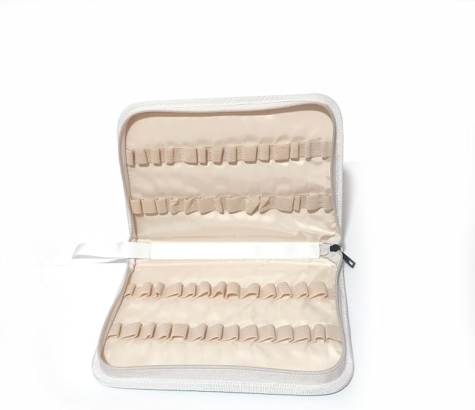 Homeopathy Storage, Large Homeopathy Supplies Organizer for 56 Tubes; Homeopathic Remedies Organizer Bag Zipper/Nylon Material/Water-Resistant (Woodland)