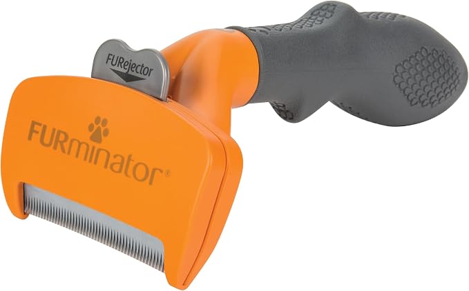 FURminator® Medium Dog Undercoat deShedding Tool, Long Hair, Reduces Loose Hair From Shedding