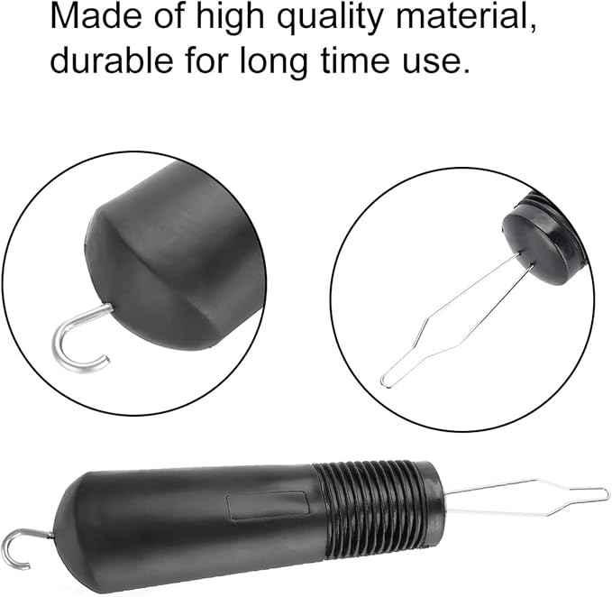 Mingzhe Button Hook Helper Zipper Puller Aid Double Head Design for Arthritis Joint Pain Patients One Hand Use