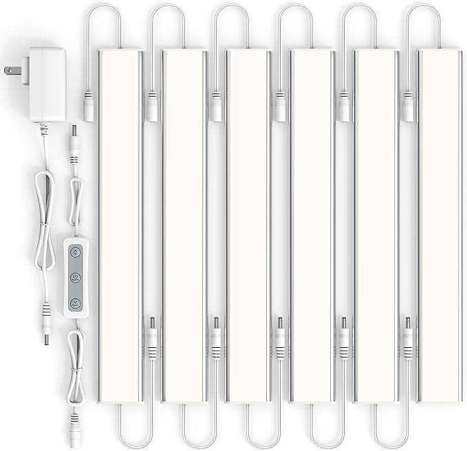 Under Cabinet Plug in 4000K 6 Pack 12 inch