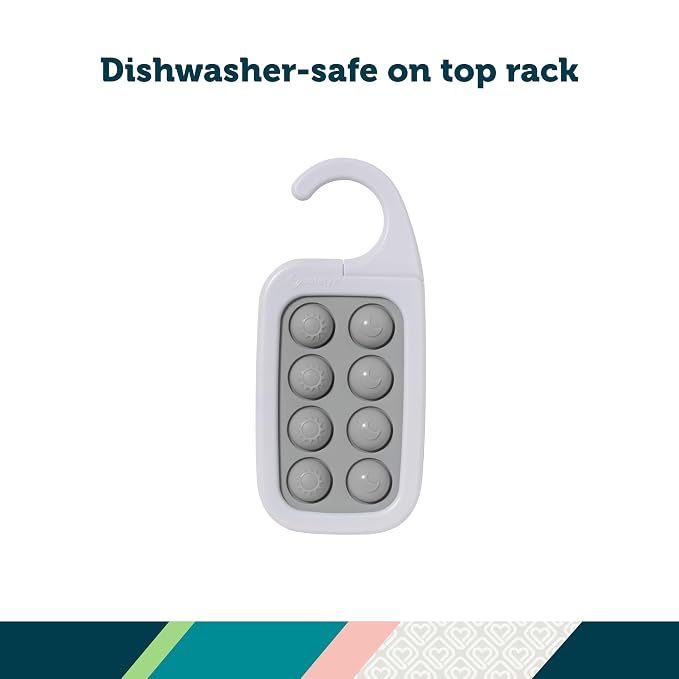 Safety 1st Medicine Reminder, 2-Pack, Day & Night Dose Tracker for Baby and Family Care, Grey