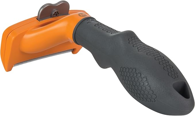 FURminator® Medium Dog Undercoat deShedding Tool, Long Hair, Reduces Loose Hair From Shedding