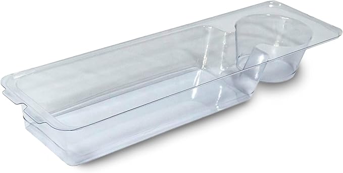 Heavy Duty Clear Plastic Insert/Tray/Cup Holder for Walker Basket