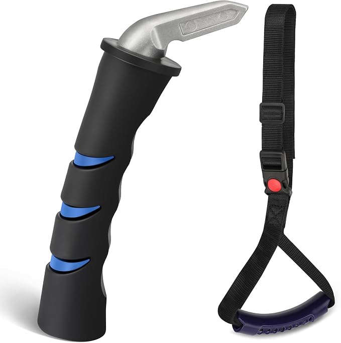 NINEMAX Car Door Handle for Elderly, Car Handle Assist (1 pc with Strap) | Portable Vehicle Entry Assist, No-Slip Grip for Seniors, Lightweight Car Cane Design, Fits Most Vehicles