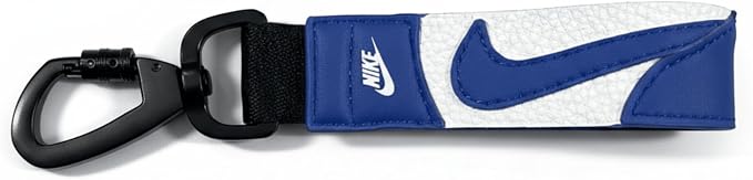 Nike Swoosh Key Holder - Durable Carabiner-Style Clip, Keychain with Iconic Branding