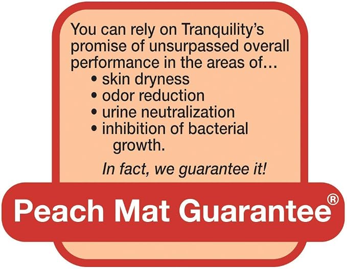 Tranquility Premium ATN Disposable Briefs with Tabs, Overnight Protection Superabsorbent Core for Leak-Free and Full-Fit Comfort, Large 96ct Case