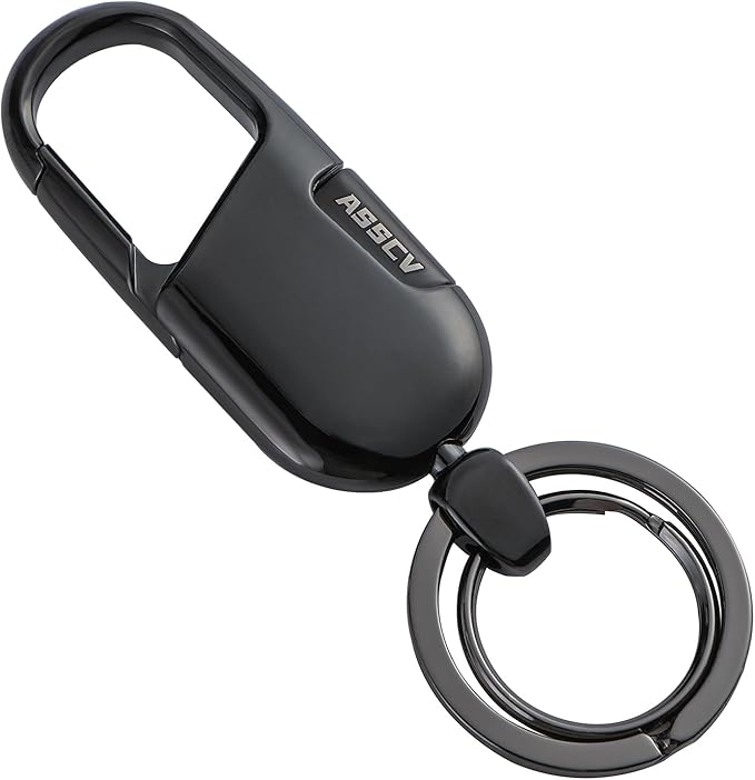 Car Keys Keychain, Heavy Duty Keychains,Car Key Fob Accessory For Men and Women,With Elegant Metal Box