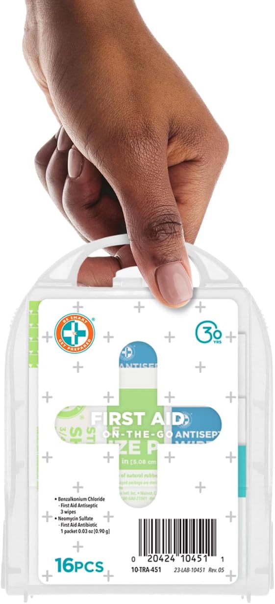 Be Smart Get Prepared Compact First Aid Kit, FSA/ HSA eligible (Packaging may vary)