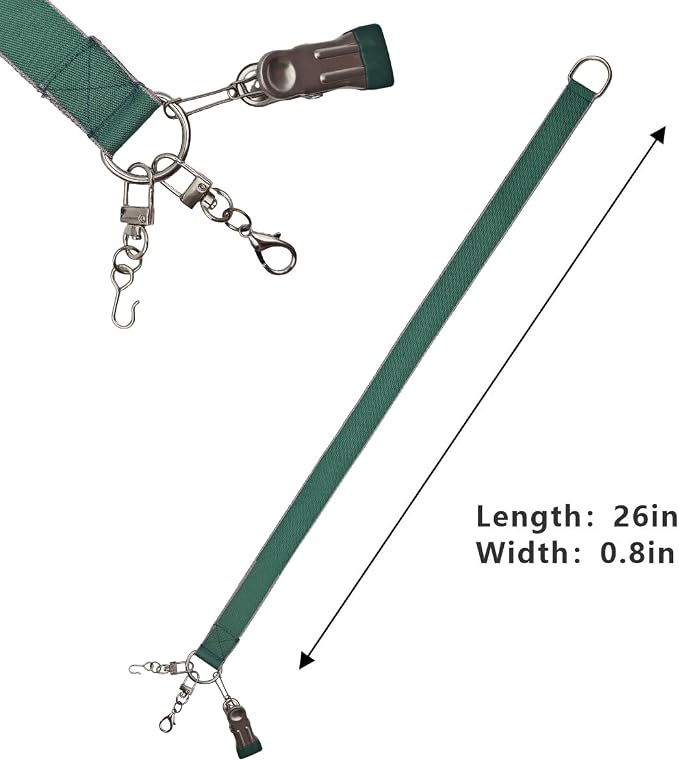 Detachable Zipper Puller Helper for Dress and Boots, Effortless Zipping with Hook and Clip for Various Types of Zippers (Green)