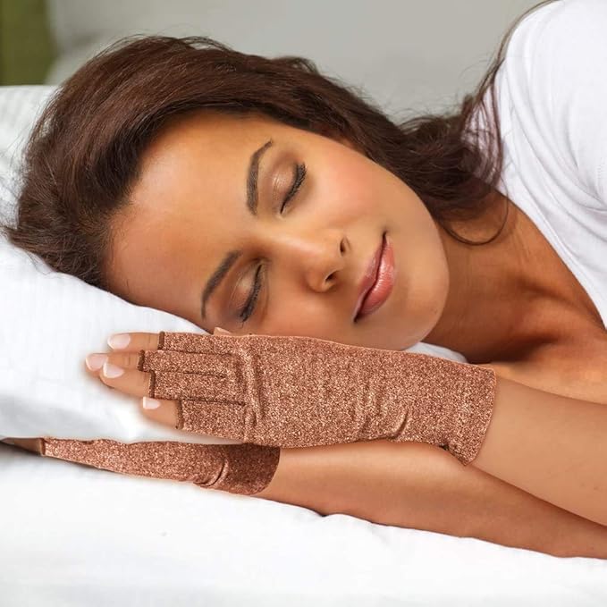 Duerer Arthritis Gloves Women Men, Carpal Tunnel, Rheumatiod, Tendonitis, Fingerless Hand Thumb Compression Gloves