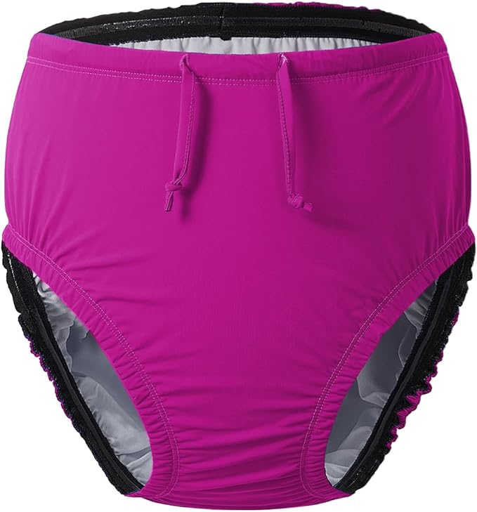 Adult Reusable Swim Diapers Special Needs Swimwear for Incontinence | Adult reusable swim diaper with waterproof leakproof cover for incontinence and pool use