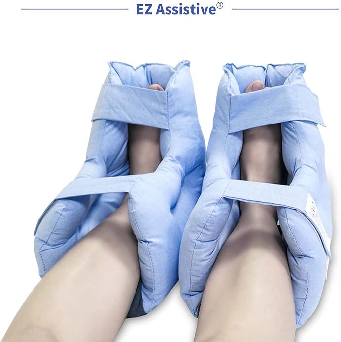 EZ Assistive Heel Protectors Remove Pressure and Bedsores for Healing Therapy of Heel Pressure and Deep Tissue Injury,Heel