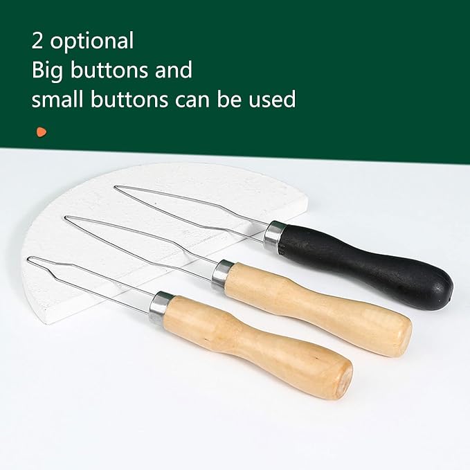 Button Hook Helper Dressing Aid Assist Device Tool One-Hand Puller Buttoneers for Shirt Clothes Pant Button