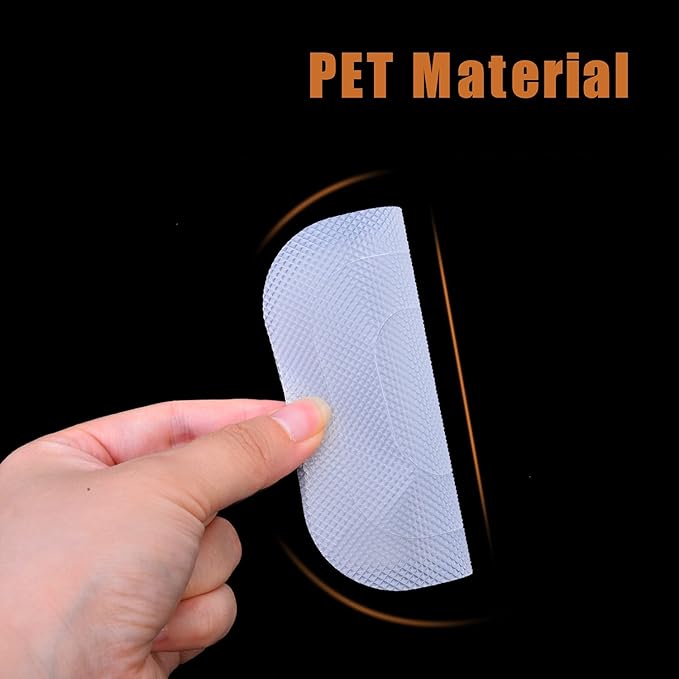 Non-Slip Bathtub Stickers, 36 PCS Safety Bathroom Tubs Showers Treads Adhesive Decals Scraper (Clear)