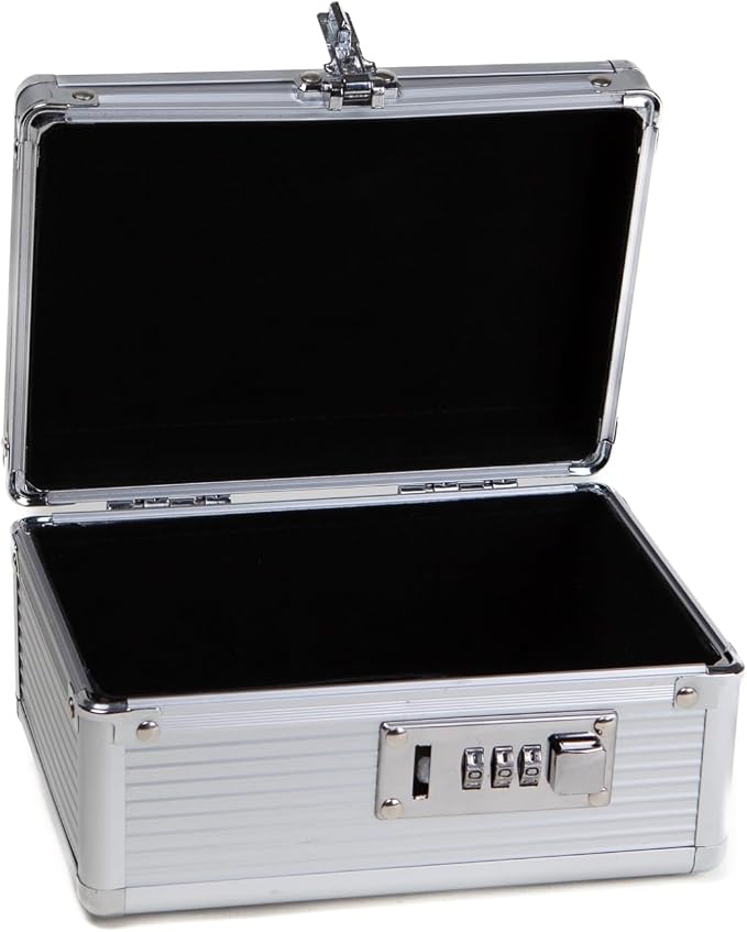 MEDICINE RX SAFE Medication Carrying Case - Xtra Small/Silver - Pack of 20 units - $19.96 each (20, Silver, Xtra Small)