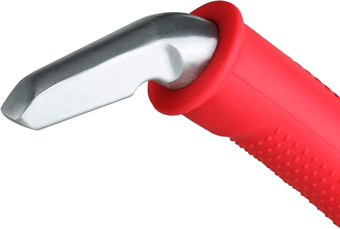 Valorcielo Car Door Handle for Elderly, 300 lb Support, Red 1 Pack | Auto cane portable vehicle support handle with non-slip grip, a car door assist bar for more confident entry and exit