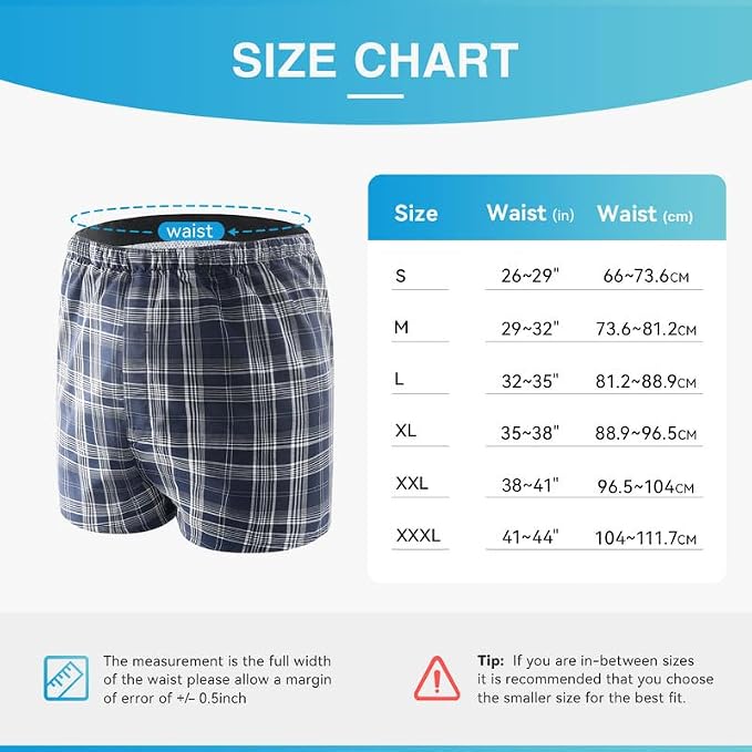 Washable Mens Incontinence Underwear for Light Leaks (Bladder & Bowel) | Front-to-Rear Absorbent Protection, Discreet Leak-Proof Boxer Briefs, Loose Fit, Reusable, Waterproof, Open Fly, 2-Pack, S