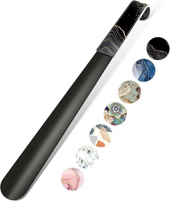 16.5 Inch Long Handle Shoe Horn for Seniors Men Women Kids, Metal Shoe Horns for Boots