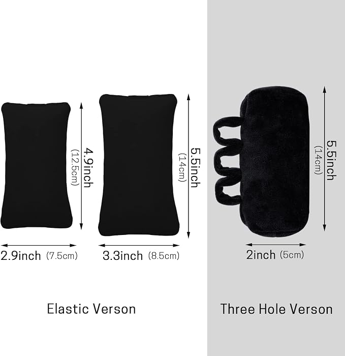 SWISSELITE Hand Contracture Cushion, Hand Grab Pad | Palm Grip with Elastic Band or Separator, Stroke Recovery, Help with Hand Rehabilitation