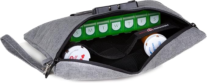 MEDICINE RX SAFE Medication Travel Bag