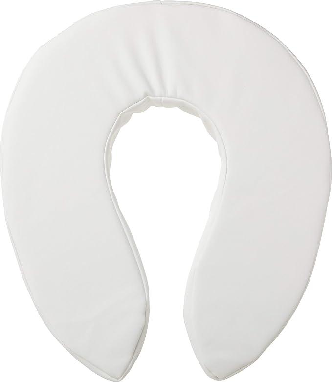 Essential Medical Supply Padded Toilet Riser, Plastic, 2" (Pack of 2)
