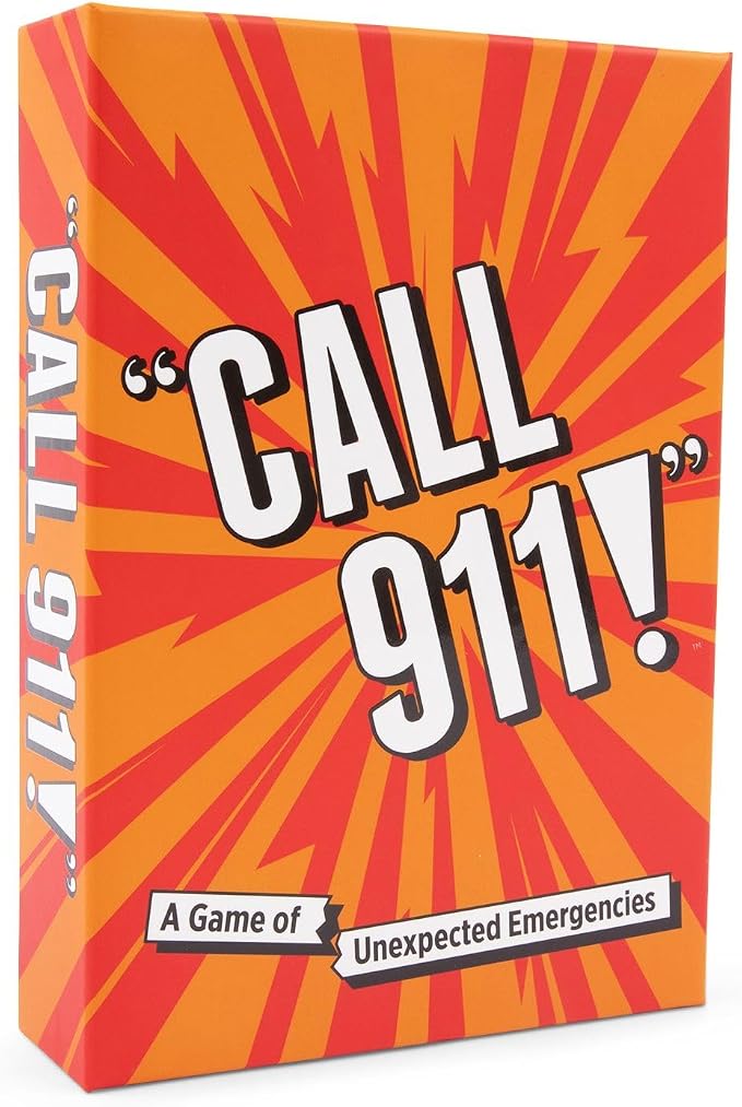 DSS Games Call 911! A Family Card Game of Unexpected Emergencies | Ages 12+