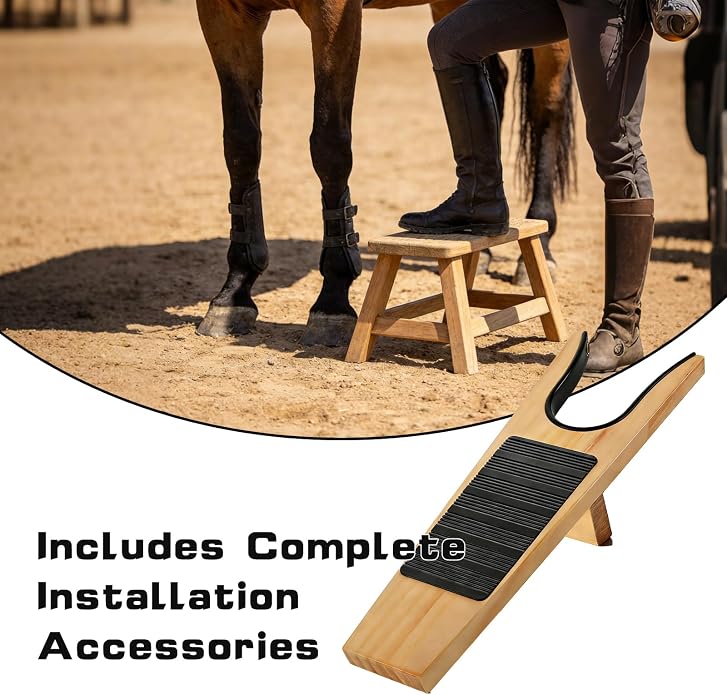 Wooden Boot Puller, Boot Remover for Cowboy Boots，No Bend Boot Removal Tool with Non Slip Base, Very Suitable For Elderly And Adult Use