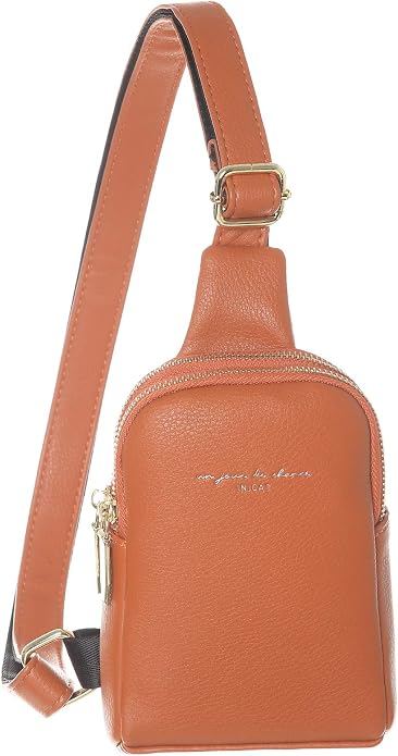 Lightweight Small Crossbody Sling Bag for Women | Mini Travel Purse,Multi-pocket with Card Slots,Durable Vegan Leather,Everyday Carry