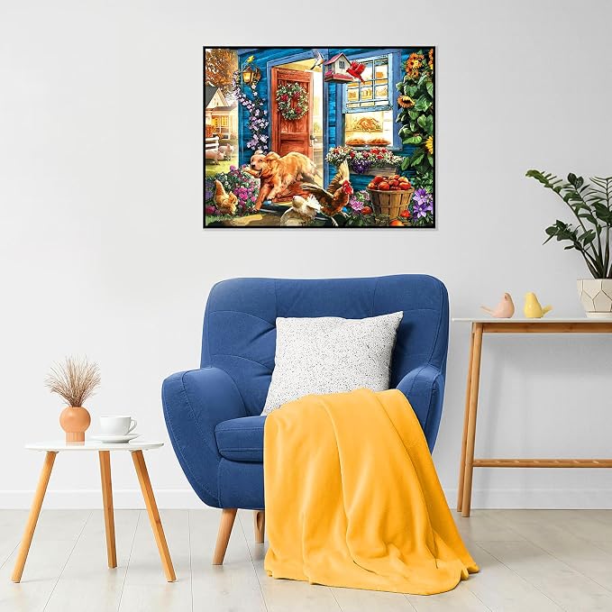 100 Piece Puzzles For Kids Funny Dog 100 Piece Puzzles For Adults, The Great Escape 100 Pieces Jigsaw Puzzle For Kids Ages 4-8, A Running Dog Puzzle For Seniors Elderly Dementia Alzheimer's Activities
