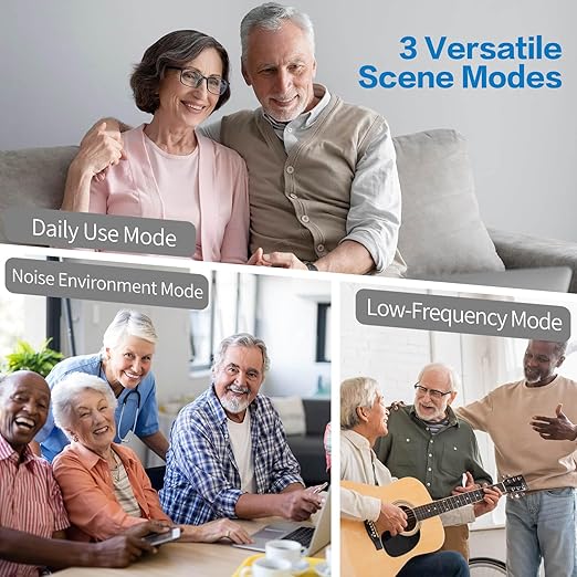 Hearing Aids,Hearing Amplifiers with Charging Case Noise Reduction,Discreet & Lightweight,Comfortable Fit,All Day Comfort,Indoor and Outdoor Use,Perfect for Seniors