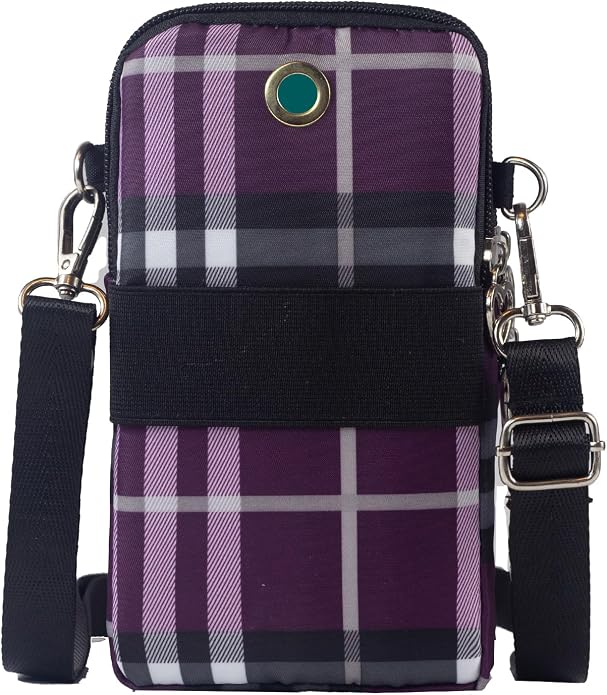 Small Crossbody Bag for Women - Mini Phone Purses with Crossbody Strap and Wallet - Nylon Arm Bag