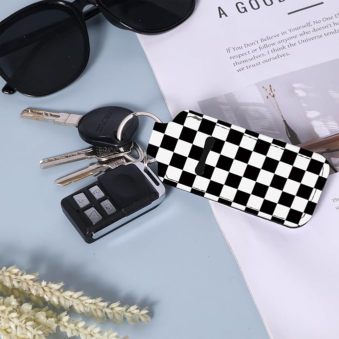 Cute Chapstick Holder Keychain,Lipstick Neoprene Clip-on Lip Balm Holder for Woman
