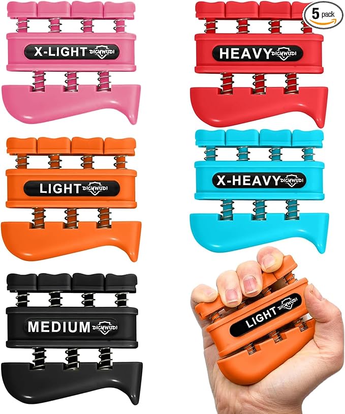 DICYWUDI Grip Strength Trainer, Finger Strength Trainer for Grip Strength Training for Fingers, Wrists, and Hands for Home, Office, Gym, Climbing, Athletes, Musicians, and Therapy