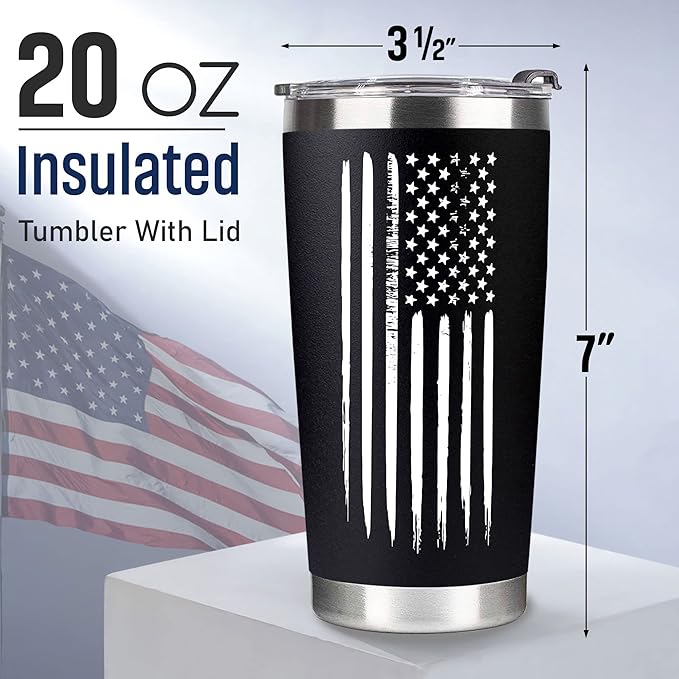Gag Christmas Gifts for Men, Dad from Daughter, Son - 30th, 40th, 50th and 60th Birthday Gifts for Men, Grandpa - Funny Old Man Gift, Old Lives Matter Tumbler 20oz