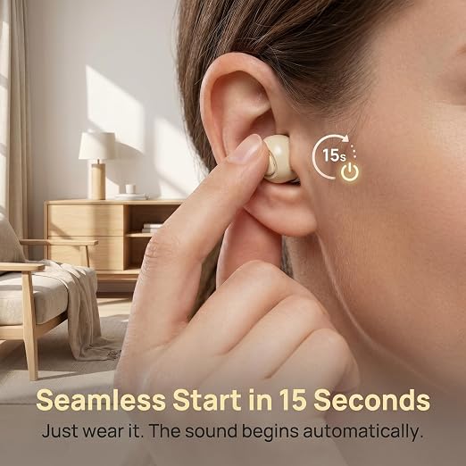 Rechargeable Hearing Aids for Seniors Intelligent Noise Cancellation Not Hearing Amplifiers for Clear Sound 16-Channel Digital Chips Super-Mini Invisible Design Comfort Fit in Ear Canal & 7-Day Ultra Standby
