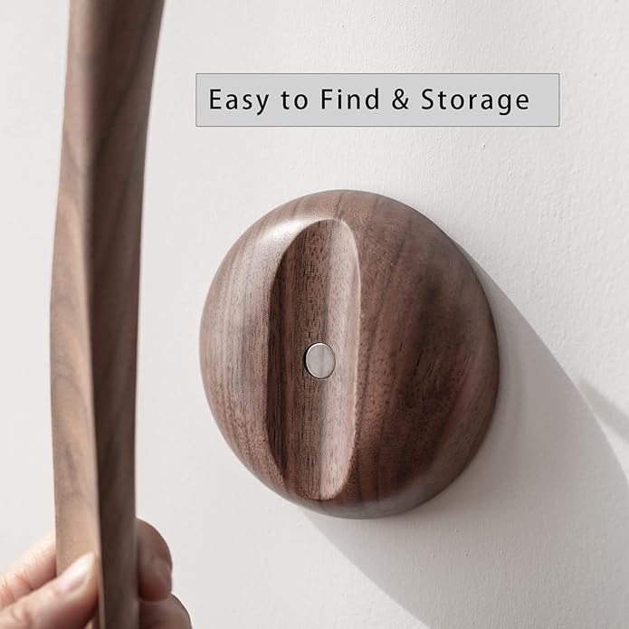 muso wood Shoe Horn 15" Long Handle for Seniors, Wooden Shoehorn for Men Women Kids Pregnancy