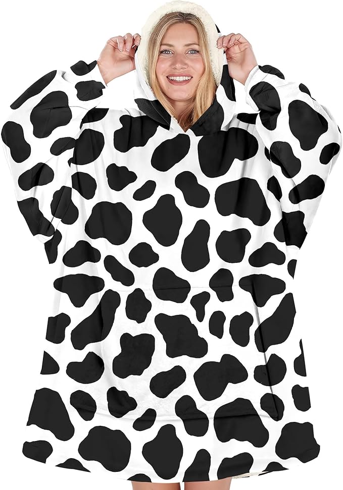 Wearable Blanket Hoodie For Mom Wife Best Ever Hoodie- Christmas Gift From Husband Daughter Anniversary Birthday