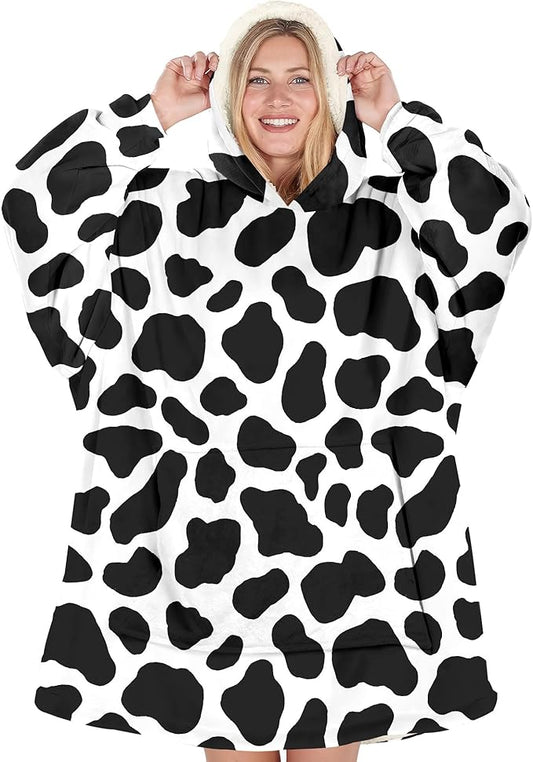 Wearable Blanket Hoodie For Mom Wife Best Ever Hoodie- Christmas Gift From Husband Daughter Anniversary Birthday