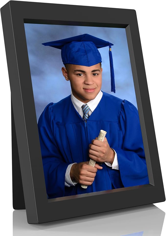 KWANWA 5x7 Recordable Picture Frame – 20-Second Voice Recording, Personalized Talking Photo Frame, Holds 5x7 Photos, Vertical or Horizontal Display, Tabletop & Wall Mount, Sentimental Keepsake – for Mom, Dad, Grandparents, Long Distance, Memorial, Birt...