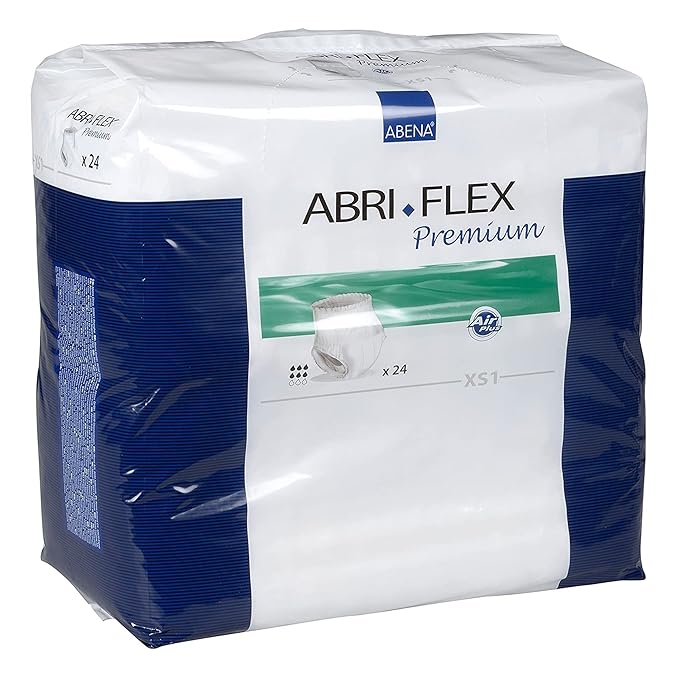 Abena Abena Abri-Flex Premium Protective Underwear, Xs1, 24 Count, 24 Count