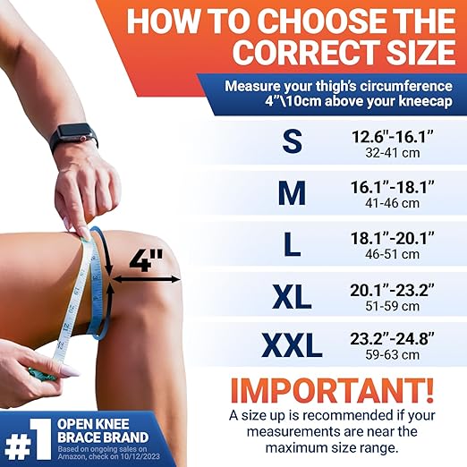 DR. BRACE ELITE Knee Brace with Size Stabilizer (2 Pack) Knee Brace for Women & Men, Workout, Sports, Daily Knee Compression Sleeve for Maximum Knee Pain Support & Fast Recovery (Neptune, Small)