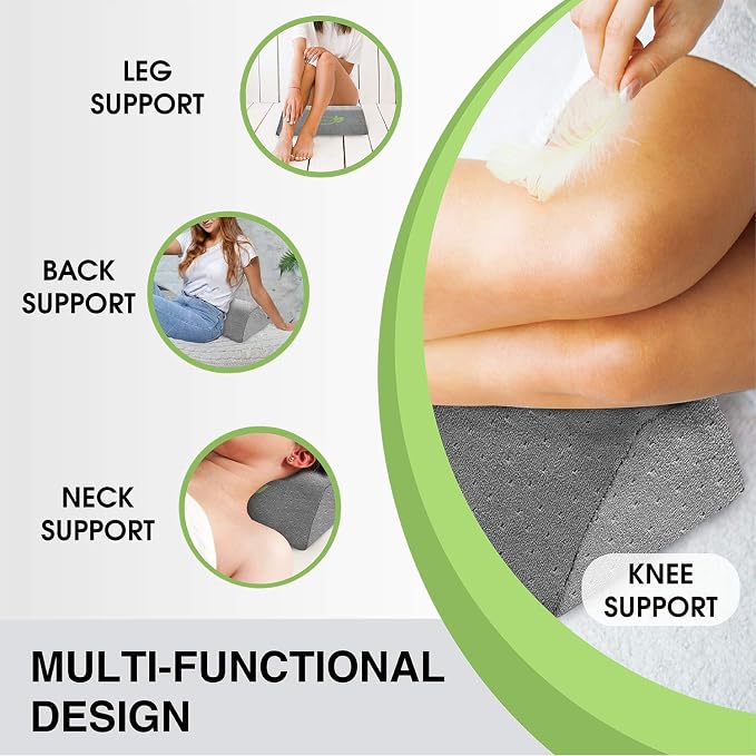 Lumia Wellness Lumbar Traction Fulcrum - Firm - Gentle Posture Corrector - Lower Back Stretcher Device, Spine Stretcher, Back Traction