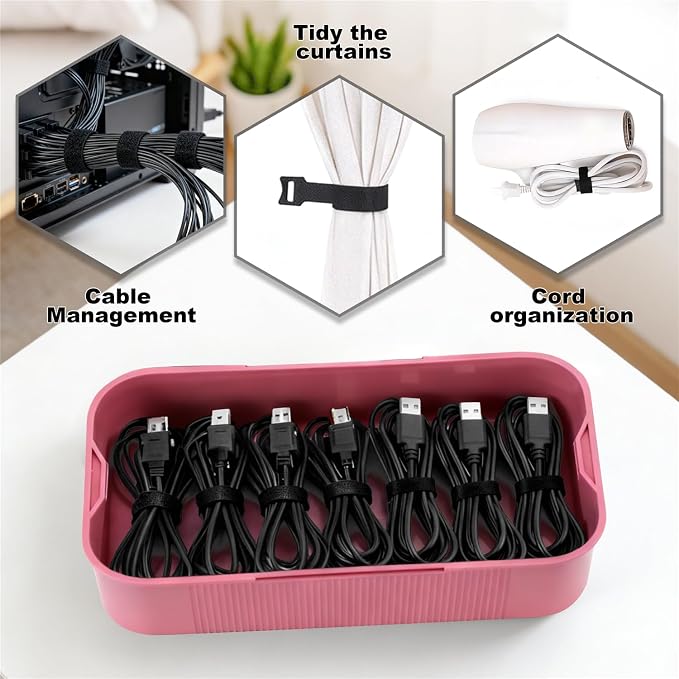 Medicine Lock Box, Small Lock Box with Code, for Secure Storage of Medications, Snacks, Electronics，Cash, Office Files & Travel Essentials and more, Includes Cable Tie