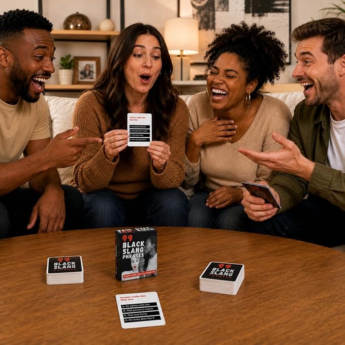 99 Black Slang Phrases – A Funny Card Game that Helps You Learn the Slang Everyone Else Already Knows
