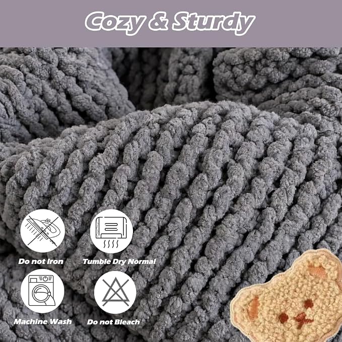 Novelchet Knitting Loom Kit for Scarf, Easy Knitting Set with Instructions | Learn to Knit kit Including Knitting Needles Set Plush Yarn