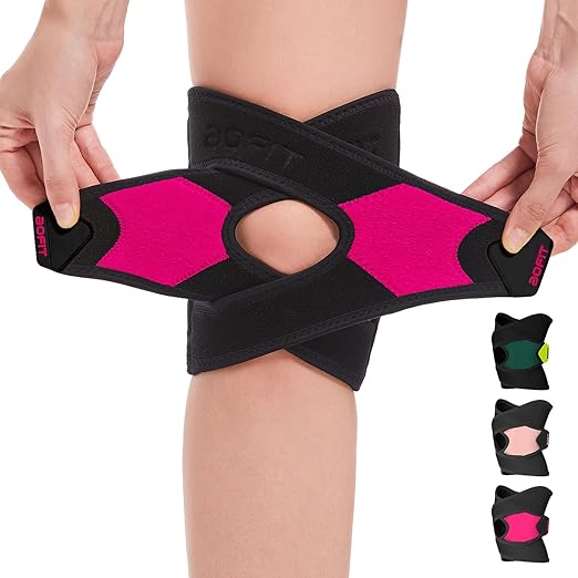 Knee Brace for Women Men Knee Pain Meniscus Tear Arthritis Patella Dislocation Best Osteoarthritis Adjustable Compression with Memory Stabilizers for ACL MCL Breathable for Injury Recovery 5XL