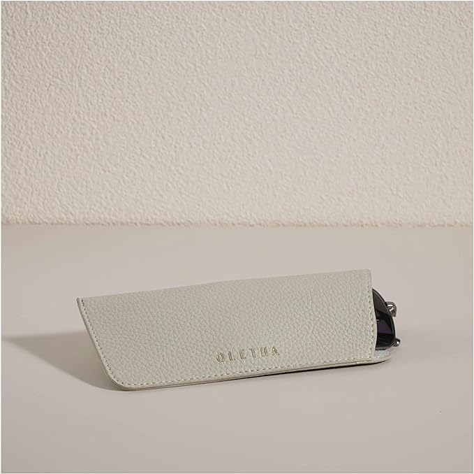 OLETHA Aesthetic Soft Glasses Case, Slip-in Design